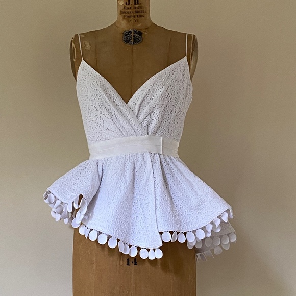 Silvia Tcherassi Liela CottonTop Sz M - Picture 8 of 15